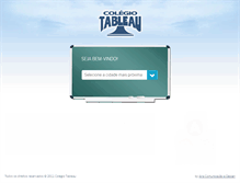 Tablet Screenshot of colegiotableau.com.br
